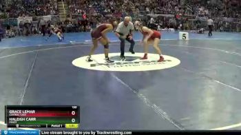 130 lbs Semifinal - Haleigh Carr, Minot vs Grace Lemar, Central Cass