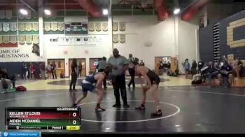 145 lbs Quarterfinal - Aiden McDaniel, Pinnacle vs Kellen St.Louis, Williams Field