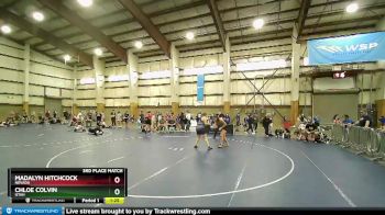 180 lbs 3rd Place Match - Madalyn Hitchcock, Nevada vs Chloe Colvin, Utah