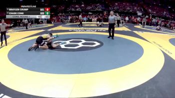 D1-165 lbs Cons. Round 1 - Chase Cone, Olen. Berlin vs Braylen Crump, Butler