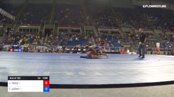 132 lbs Rnd Of 128 - Justin Hood, Rhode Island vs Tristan Julian, Connecticut