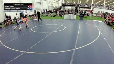 155 lbs Olivia Hunt, Indiana vs Bianca Barbarossi, Georgia