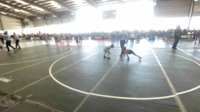 42 lbs Rr Rnd 3 - Carson Bailey, Stout Wrestling Academy vs Weston Kisamore, Valley Bad Boys