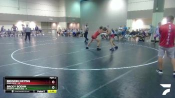 160 lbs Round 2 (6 Team) - Brody Boehm, Bandits Wrestling vs Brenden Heying, Iowa Gold