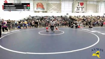 45 lbs Cons. Round 1 - Craig Ormsby, Penn Yan Wrestling Club vs Kolt Morris, Maple Grove Youth Wrestling