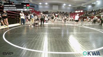 55 lbs Round Of 16 - Jasper Pulliam, Sperry Wrestling Club vs Knox Mcknickle, Barnsdall Youth Wrestling