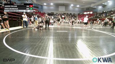 55 lbs Round Of 16 - Jasper Pulliam, Sperry Wrestling Club vs Knox Mcknickle, Barnsdall Youth Wrestling