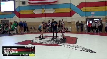 106 lbs Champ. Round 1 - Rutley Hansen, Burns/Pine Bluffs vs Trace Eldridge, Cheyenne East