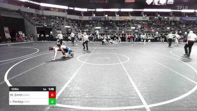 133 lbs Round Of 16 - Mason Smith, Marksmen Wrestling Club vs Ivan Pantoja, Heartland Grapplers