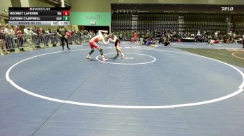132 lbs Round Of 128 - Rooney LaFever, Yukon vs Cayden Campbell, Allen