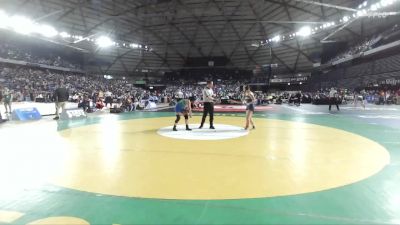 Girls 3A 120 lbs Champ. Round 1 - Alexa Romero, Liberty (Issaquah) (Girls) vs Lexi Allen, Southridge (Girls)