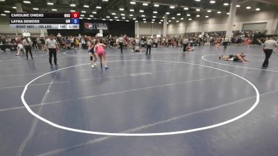 155 lbs Champ. Rd Of 64 - Caroline Owens, Missouri vs Layna DeMoss, Immortal Athletics WC