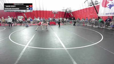 106 lbs Quarters - Gavin Hoeft, Mn Elite vs Sterling Schanen, AWA