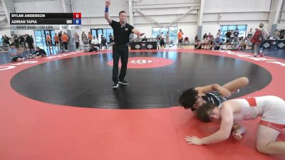 132 lbs Cons. Sub-rd Of 16 - Dylan Anderson vs Adrian Tapia, Granite Wrestling Club