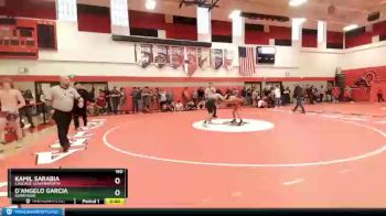 160 lbs Quarterfinal - Kamil Sarabia, Cascade Leavenworth vs D`Angelo Garcia, Sunnyside