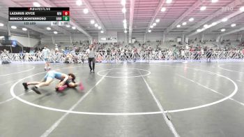 132 lbs Rr Rnd 3 - Lazarus Joyce, Revival Orange vs Benicio Monterroso, 5forty Brawlers II