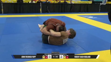 Robert Bash Rigilano vs John Fredrick Papp 2026 Pan IBJJF Jiu-Jitsu No-Gi Championship