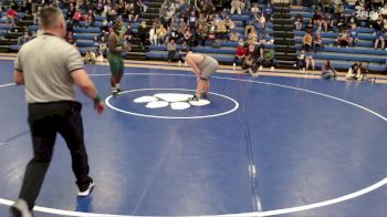 285 lbs Semifinal - Ahmir Hyche, Omaha Bryan vs Dylan Johnson, Kearney