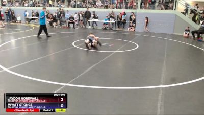 117 lbs Semifinal - Jaydon Nordwall, Soldotna Whalers Wrestling Club vs Wyatt St.Onge, Soldotna Whalers Wrestling Club