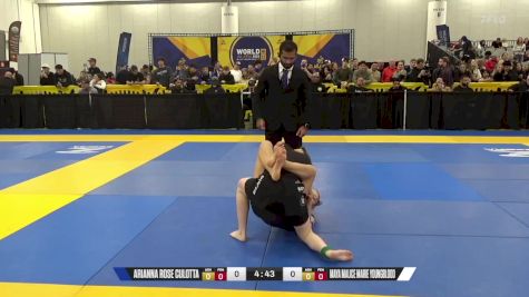 Maya Malice Marie Youngblood vs Arianna Rose Culotta 2024 World IBJJF Jiu-Jitsu No-Gi Championship