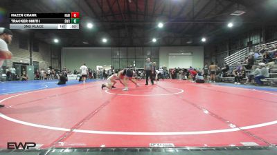 120 lbs 2nd Place - Hazen Crank, Raw Wrestling Club vs Tracker Smith, Salina Wrestling Club