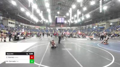 65 lbs Consi Of 8 #2 - Zane Gomez, Pomona Elite vs Max Corrado, The Best Wrestler