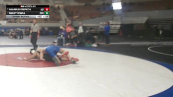 152-D2 Champ. Round 1 - Brody Wiora, Canyon View High School vs Aharnish Tripathi, Arizona College Prep