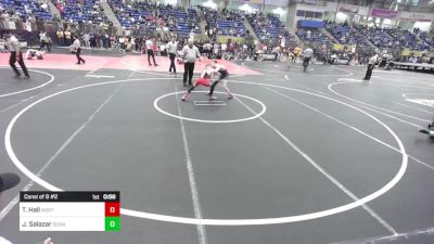 80 lbs Consi Of 8 #2 - Tallin Hall, North Fork vs Jorrdan Salazar, Duran Elite