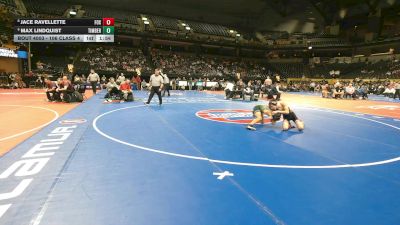 106 Class 4 lbs Champ. Round 1 - Max Lindquist, Timberland vs Jace Ravellette, Fox