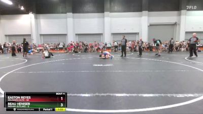 115 lbs Round 1 (10 Team) - Beau Heniser, Indiana Outlaws vs Easton Reyes, Oklahoma Elite