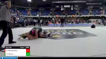 195 lbs Champ. Round 2 - Chris Peura, Seneca vs Brian Petrancosta, Glenbard North