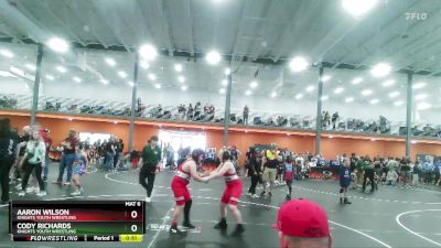 Round 4 - Cody Richards, Knights Youth Wrestling vs Aaron Wilson, Knights Youth Wrestling