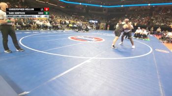 285 Class 1 lbs Cons. Round 1 - Christopher Kellum, Lift For Life Academy Charter vs Sam Simpson, Fair Grove