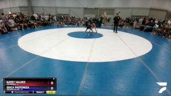 100 lbs Placement Matches (16 Team) - Katey Valdez, Colorado vs Erica Pastoriza, Arizona Black