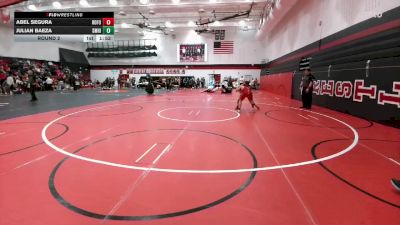 134-136 lbs Round 2 - Abel Segura, Rocky Ford vs Julian Baeza, Smoky Hill