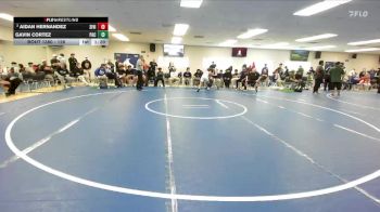 126 lbs Quarterfinal - Gavin Cortez, Pacifica (Oxnard) vs Aidan Hernandez, Sierra Vista