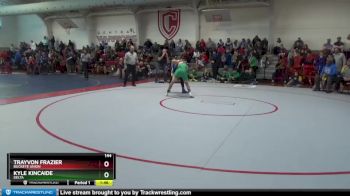 144 lbs Champ. Round 1 - TrayVon Frazier, Buckeye Union vs Kyle Kincaide, Delta