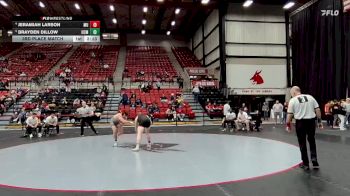 197 lbs 3rd Place Match - Jeramiah Larson, Maryville vs Brayden Dillow, Central Missouri