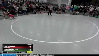 132 lbs Cons. Round 2 - Tanner Heincker, Derby Wrestling Club vs Lance Draper, Washington