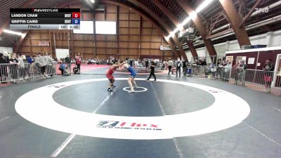 152B lbs Final - Landon Chan, Southside Wrestling Club vs Griffin Caird, South Side Wrestling Club