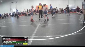 95 lbs Round 1 - Jayden Blackmon, Jet Wrestling Club vs Sam Slack, Eastside Youth Wrestling