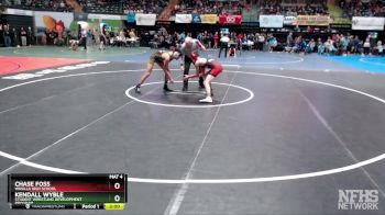 119 lbs Champ. Round 1 - CHASE FOSS, Wasilla High School vs Kendall Wyble, Student Wrestling Development Program