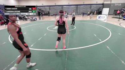 145 lbs 5th Place Match - Lanesha Boone, Churchland vs Josie Couch, Chilhowie