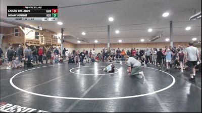 62 lbs Semifinal - Logan Bellows, Lawrenceville vs Noah Vought, Nescopeck