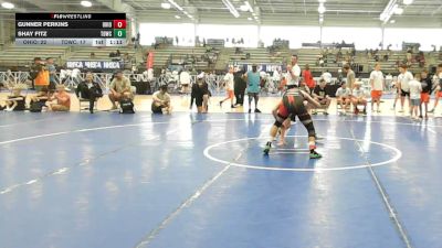 127 lbs 3rd Place - Gunner Perkins, Ohio United - MS vs Shay Fitz, TDWC Maniacs Blue - MS