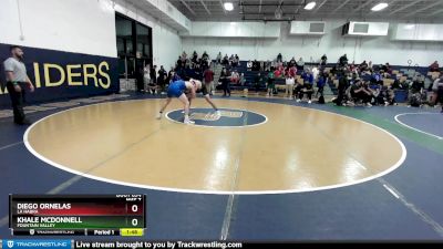 170 lbs Champ. Round 3 - Diego Ornelas, La Habra vs Khale McDonnell, Fountain Valley