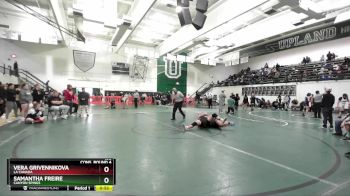 190 lbs Cons. Round 4 - Samantha Freire, Canyon Spings vs Vera Grivennikova, La Canada