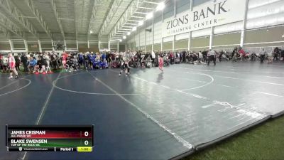 58 lbs Cons. Round 1 - Blake Swensen, Top Of The Rock WC vs James Crisman, All-Phase WC