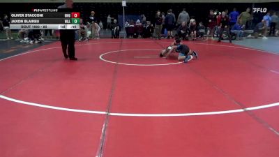 80 lbs 3rd Place - Oliver Stacconi, Binghamton vs Jaxon Slaikeu, Williamsport