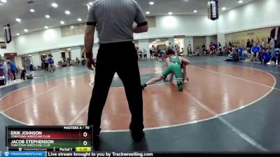 70 lbs 1st Place Match - Erik Johnson, Yorktown Wrestling Club vs Jacob Stephenson, Yorktown Wrestling Club